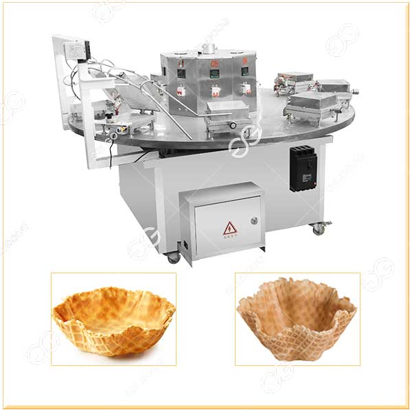 Prix ​​de la Machine de Panier de Gaufre de Crème Glacée