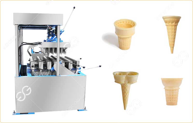 Caractéristiques de la Machine à Cône de Gâteau à la Crème Glacée