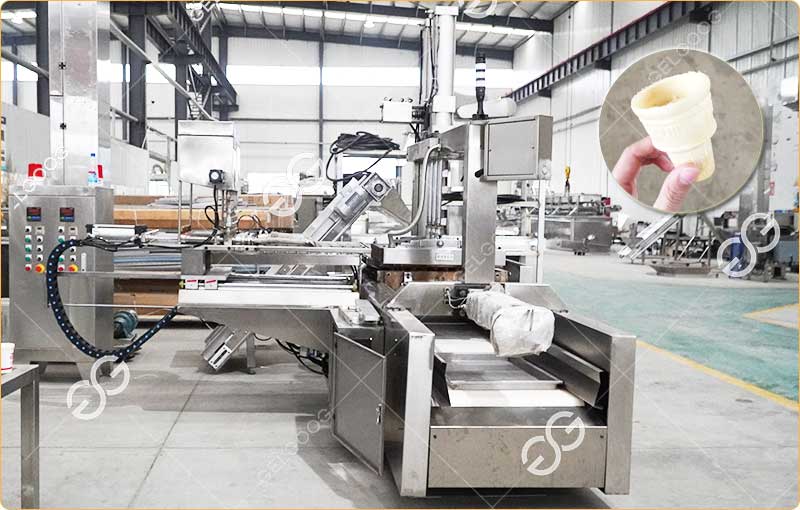 Introduction de la Machine Automatique à Cornet de Crème Glacée