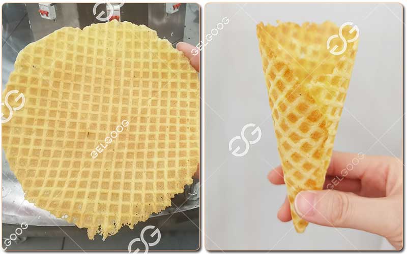 Application de la Machine à Cône Comestible