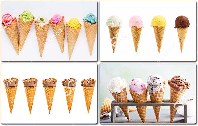 Cornet de Crème Glacée 