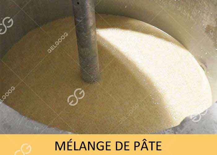 mélange de pâte