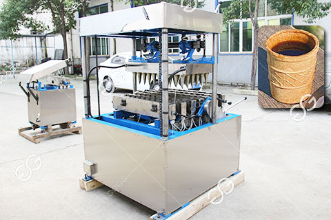 machine de fabrication de gobelets comestibles