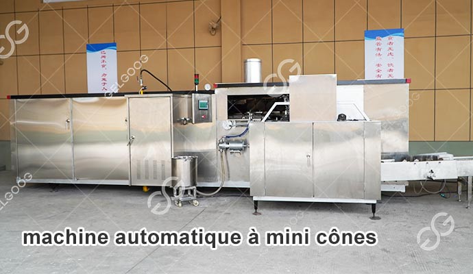 Ligne automatique de mini cônes