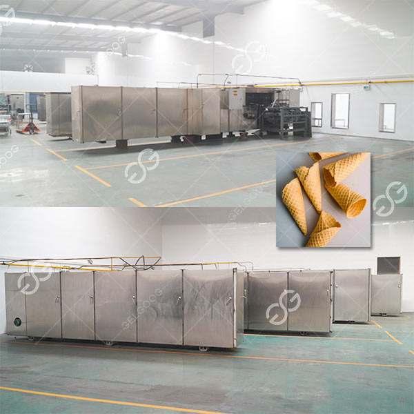 Ligne De Production De Cornets De Glace