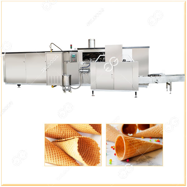 Machine à cornets gaufrés